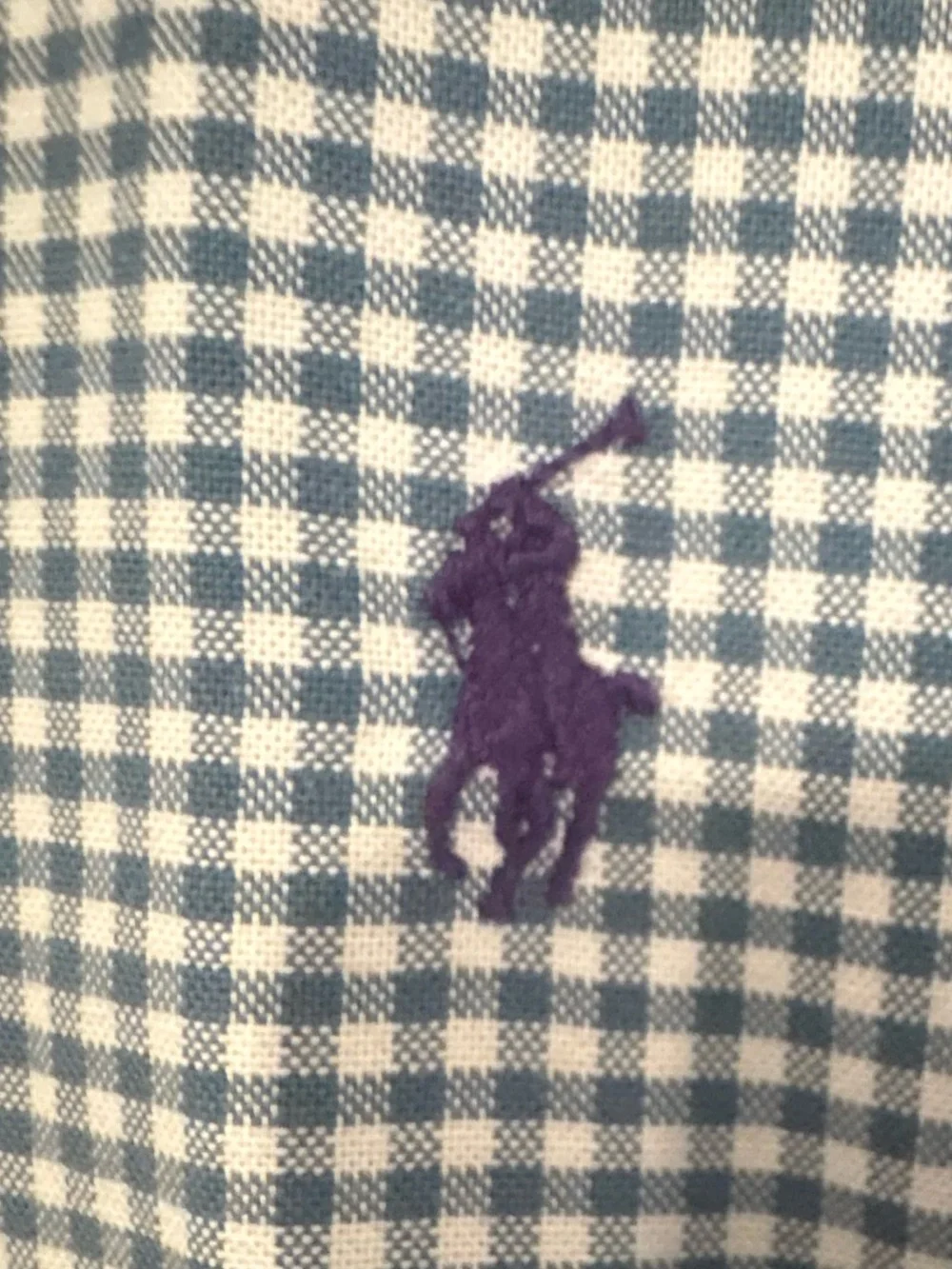 Bundle 3 for $25. Polo by Ralph Lauren Gingham Button-Down Shirt. Size Medium.